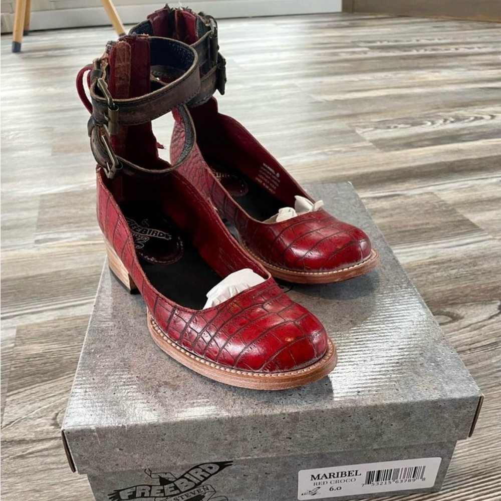 Freebird by Steven - Maribel - Red - Size 6